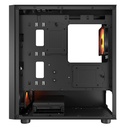 Caja Cougar UNIFACE MINI RGB  - Mini / Micro ATX, Vidrio Templado Lateral, Puertos USB 2.0/3.0, 2x Abanico 140mm Frontal, 1xAbanico 120mm Trasero, Color: Negro. CS-UNIFMRB