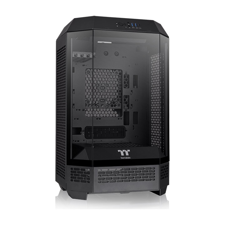 Caja The Tower 300 - Mini / Micro ATX, Vidrio Templado Lateral, Puertos USB 2.0/3.0, Color: Negro. CA1Y400S1WN00