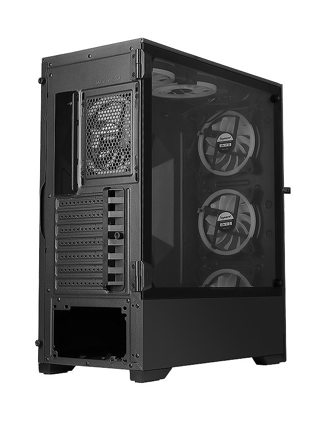Caja Bgears B-VOGUISH  - Mini / Micro ATX, Vidrio Templado, Puertos USB 2.0/3.0, Color: Negro. B-VOGUISH