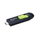 Memoria Flash Adata UC320, Capacidad 128GBGB, USB 3.2, Color: Negro/verde. ACHO-UC300-128G-RBK/GN