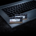 Memoria Ram SODIMM ADATA Premier - Capacidad de 16GB DDR5 SO-DIMM, 5600Mhz, ECC, CL46, 1.1V, 288 pines, color negro. AD5S560016G-S