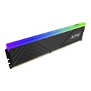 Memoria Ram DIMM ADATA XPG Lancer RGB - Capacidad de 8GB DDR5 U-DIMM, 3600MHz, ECC, CL38, 1.35V, color negro. AX4U36008G18I-SBKD35G