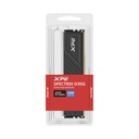 Memoria Ram DIMM ADATA XPG Lancer RGB - Capacidad de 8GB DDR5 U-DIMM, 3600MHz, ECC, CL38, 1.35V, color negro. AX4U36008G18I-SBKD35G