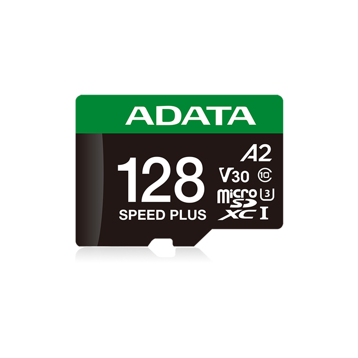 Tarjeta de Memoria Micro SD SDXC/UHS-I U3 - Capacidad  128GB Speed Plus, V30, clase 10, A2, hasta 180MB/s Lectura, 160MB/s escritura, adaptador SD. UD128GUI3V30A2SP-RA1