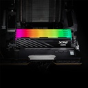 Memoria Ram DIMM ADATA XPG Lancer RGB - Capacidad de 16GB DDR5 U-DIMM, 5600MHz, ECC, CL38, 1.1V, color negro. AX5U5600C468G-SLABRBK
