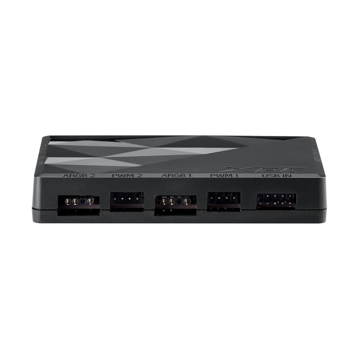 Controlador de Ventiladores y LED XPG Prime Box ARGB - Para PC, 4x puertos de abanicos, 4x canales RGB, 2x usb. PRIMEBOX-BKCWW