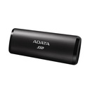 SSD Externo Adata SE760, 1TB, USB-C, Lectura 1000 MB/s, Escritura 800MB/s, Negro ASE760-1TU32G2-CBK