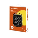 Disco Duro 2.5" A-DATA HD720 Slim 1TB - Portátil Externo, Interfaz USB 3.2 y 2.0, Color Negro AHD720-1TU31-CBK