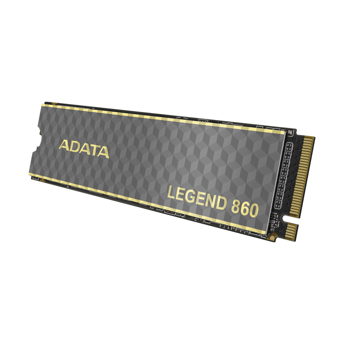 Unidad de Estado Solido(SSD) A-Data Legend 860 - Capacidad de 2TB, 3D NAND, 6000MB/s de lectura, 5000MB/s de escritura,PCIe Gen4x4, M.2 2280. SLEG-860-2000GCS