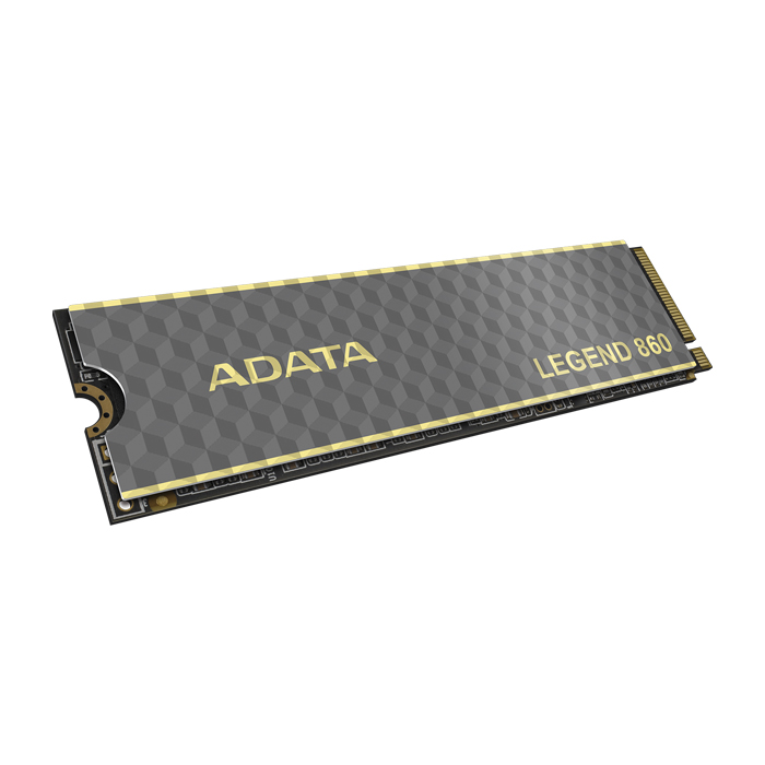 Unidad de Estado Solido(SSD) A-Data Legend 860 - Capacidad de 2TB, 3D NAND, 6000MB/s de lectura, 5000MB/s de escritura,PCIe Gen4x4, M.2 2280. SLEG-860-2000GCS