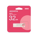Memoria Flash ADATA AUV210 - Capacidad de 32GB, USB 2.0, color metal. AUV210-32G-RGD
