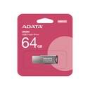 Memoria Flash ADATA AUV250 - Capacidad de 64GB, USB 2.0, color negro. AUV250-64G-RBK