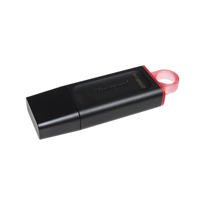 Memoria Flash Kingston DataTraveler Exodia - G1, USB 3.2, con capacidad de 256GB, color negro/rojo. DTX/256GB
