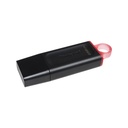 Memoria Flash Kingston DataTraveler Exodia - G1, USB 3.2, con capacidad de 256GB, color negro/rojo. DTX/256GB