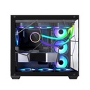 Caja Thermaltake Aque Cube - Para ATX, Vidrio Templado Lateral, Puertos USB 2.0/3.0, Color: Negro. CASTHE-CUBE-BLACK