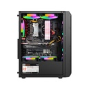 Caja Thermaltake K10L - Para ATX, Vidrio Templado Lateral, Puertos USB 2.0/3.0, Color: Negro. K10L
