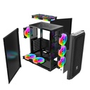 Caja Thermaltake K10L - Para ATX, Vidrio Templado Lateral, Puertos USB 2.0/3.0, Color: Negro. K10L