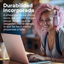 Unidad de Estado Sólido (SSD) Crucial BX500 - Capacidad de 1TB, 540MB/s de lectura, 500MB/s de escritura, SATA 6Gb/s 3D Nand, 7.0mm. CT1000BX500SSD1