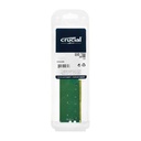 Memoria Ram DIMM Crucial CB8GU3200 - Capacidad de 8GB DDR4 UDIMM PC4-25600 (3200Mhz), No ECC, CL22, 1.2V, sin búfer.