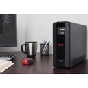 Batería y Protector APC Back UPS Pro BX1500M-LM60 - Para sobretensión, línea interactiva, 1500VA/900W, 120V, 10 salidas, NEMA 5-15P.