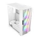 Caja Antec DF700 FLUX - ATX , Micro-ATX, Mini-ITX, conectores 2x USB 3.0, vidrio templado, 3x abanico de 120mm ARGB Frontal, color negro. DF700 FLUX White