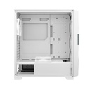 Caja Antec DF700 FLUX - ATX , Micro-ATX, Mini-ITX, conectores 2x USB 3.0, vidrio templado, 3x abanico de 120mm ARGB Frontal, color negro. DF700 FLUX White
