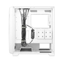 Caja Antec DF700 FLUX - ATX , Micro-ATX, Mini-ITX, conectores 2x USB 3.0, vidrio templado, 3x abanico de 120mm ARGB Frontal, color negro. DF700 FLUX White