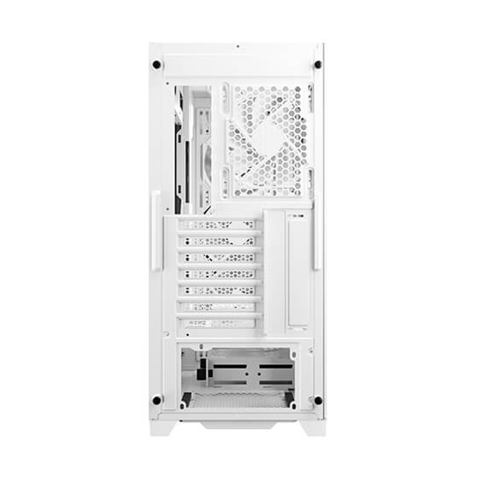 Caja Antec DF700 FLUX - ATX , Micro-ATX, Mini-ITX, conectores 2x USB 3.0, vidrio templado, 3x abanico de 120mm ARGB Frontal, color negro. DF700 FLUX White