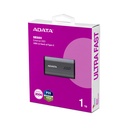 SSD Externo Adata SE880, 1TB, USB-C 3.2, Lectura 2000 MB/s, Escritura 2000 MB/s,, Gris   AELI-SE880-1TCGY