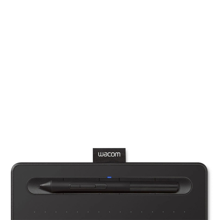 Tableta Digitalizadora Wacom Intuos CTL4100WLK0 - Tabla digitalizadora con lápiz, bluetooth, tamaño 200x160x8.8 mm, área activa 152x95 mm, 2540 lpi, pequeña, color negro.