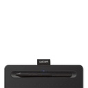 Tableta Digitalizadora Wacom Intuos CTL4100WLK0 - Tabla digitalizadora con lápiz, bluetooth, tamaño 200x160x8.8 mm, área activa 152x95 mm, 2540 lpi, pequeña, color negro.