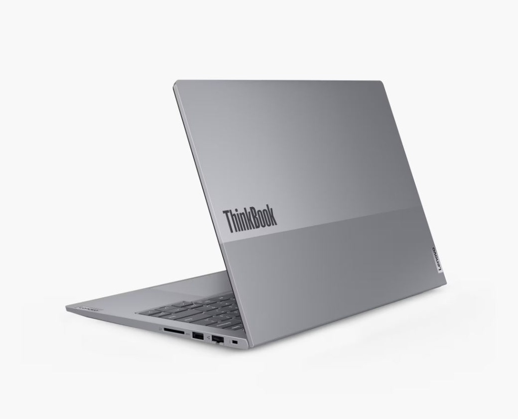 Laptop Lenovo ThinkBook 14 G6 IRL - Pantalla 14" WUXGA (1920x1200) IPS, Intel® Core™ i7-13700H, 16GB DDR4, 512GB SSD M.2 NVME, Webcam, Wifi, Bluetooth, Gráficos Intel Iris Xe, Windows 11 Pro 64-bit español, Color Negro. 21KG00CJGJ