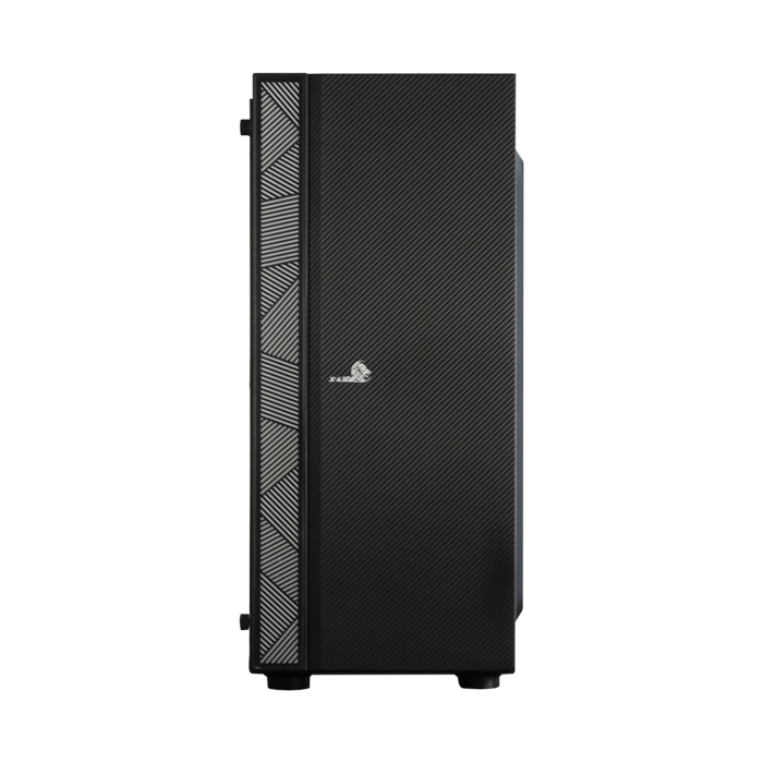 Caja Gaming X-Lion ND-550 RGB STRIP - Tempered Glass, RGB, ATX, USB 2.0 X2 + HD AUDIO, Color Negro. E010-156