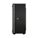 Caja Gaming X-Lion ND-550 RGB STRIP - Tempered Glass, RGB, ATX, USB 2.0 X2 + HD AUDIO, Color Negro. E010-156