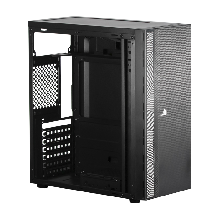 Caja Gaming X-Lion ND-550 RGB STRIP - Tempered Glass, RGB, ATX, USB 2.0 X2 + HD AUDIO, Color Negro. E010-156