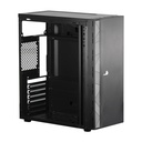 Caja Gaming X-Lion ND-550 RGB STRIP - Tempered Glass, RGB, ATX, USB 2.0 X2 + HD AUDIO, Color Negro. E010-156