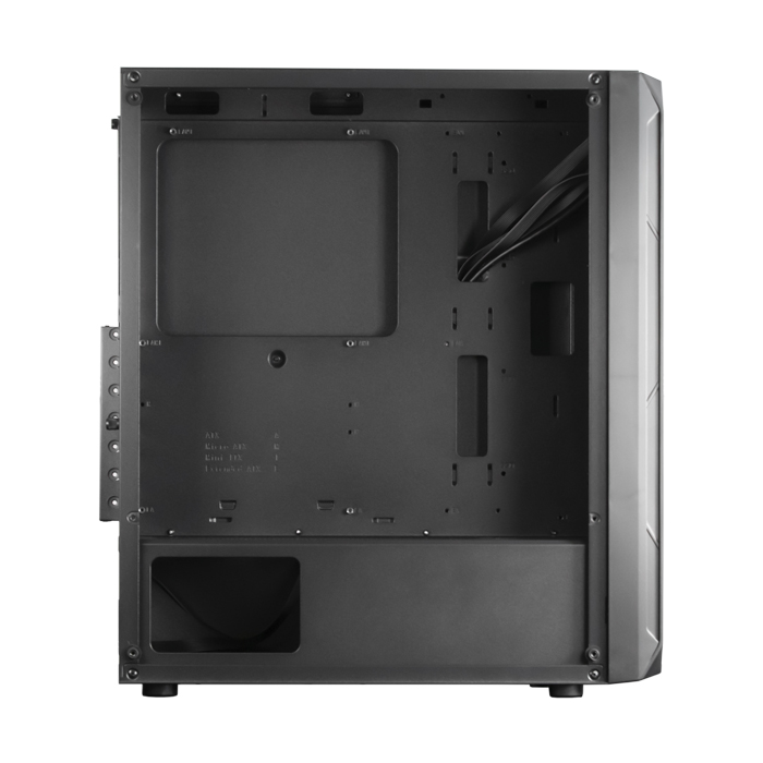 Caja Thermaltake K10L - Para ATX, Vidrio Templado Lateral, Puertos USB 2.0/3.0, Color: Negro. K10L