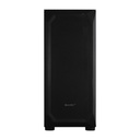 Caja HUNTER - Para ATX/ MICRO ATX/ MINI ITX, conectores 1x USB 3.0, conectores 2x USB 2.0, 3x abanico de 120mm ARGB Frontal (No incluido), 1x abanico de 120mm atrás, color negro. HUNTER-V