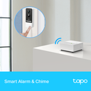 Hub Inteligente Tapo, Funciona con tus cámaras inteligentes, Control por voz, Funciona con Tapo C420, Tapo C400, Tapo D230 y más. Tapo H200