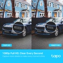 Cámara para Exteriores Tapo C500 - Resolucion 1080p(15fps), WiFi 2.4GHz, MicroSD, Detección de Movimiento, Visión Nocturna(850 nm IR LED hasta 30m), Audio Bidireccional, Compatible con Amazon Alexa y Google Assistant. Tapo C500