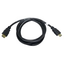 Cable de HDMI Argom ARG-CB-1872 Para Monitor - HDMI macho a HDMI macho, 6 pies, version 1.4, 30AWG, color negro