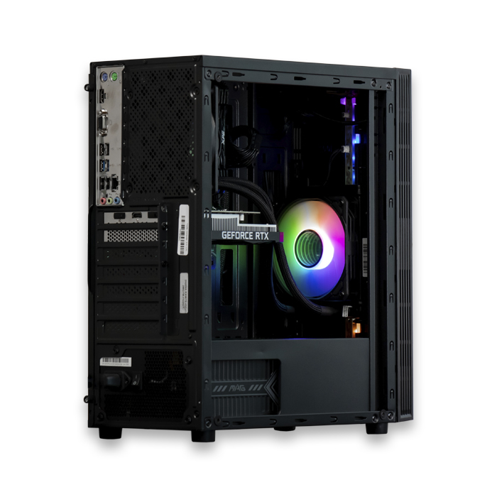 Computador i7 Gaming - Intel Core i7-10700F 4.80 GHz Turbo, Nvidia GeForce RTX 3050 6GB OC, 16GB RAM DDR4, Disco SSD 1TB M.2 Nvme, Teclado, Mouse, Bocina, Windows 11 Pro OEM Español - MJK Gaming i7