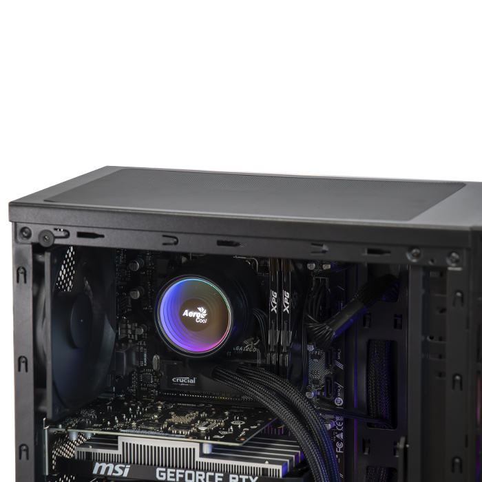 Computador i7 Gaming - Intel Core i7-10700F 4.80 GHz Turbo, Nvidia GeForce RTX 3050 6GB OC, 16GB RAM DDR4, Disco SSD 1TB M.2 Nvme, Teclado, Mouse, Bocina, Windows 11 Pro OEM Español - MJK Gaming i7