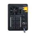 Batería y Protector APC Back UPS BX1600M-LM - Para sobretensión, línea interactiva, 1600VA/960W, 120V, 6 salidas, NEMA 5-15P.