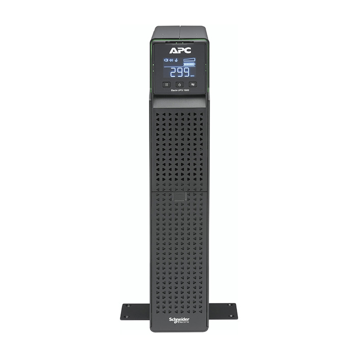 Bateria con AVR (regulación automática de tensión) APC Back-UPS PRO 1500VA - , Pantalla LCD, 8 X NEMA 5-15R, 900W, 1500VA, 2U BR1500RM2U