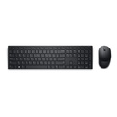 Teclado Dell Pro Wireless Keyboard and Mouse - Combo de teclado y mouse inalámbrico, 2.4Ghz, español, color negro. KM5221WBKB-LTN