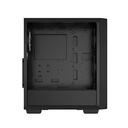 Caja DeepCool CC560 - Para Mini-ITX / Mico-ATX / ATX, conectores 1x USB 3.0, 1x USB 2.0, vidrio templado, 3x abanico de 120mm Frontal, 1x abanico de 120mm Trasero, color negro. R-CC560-BKGAA4-G-1