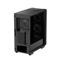 Caja DeepCool CC560 - Para Mini-ITX / Mico-ATX / ATX, conectores 1x USB 3.0, 1x USB 2.0, vidrio templado, 3x abanico de 120mm Frontal, 1x abanico de 120mm Trasero, color negro. R-CC560-BKGAA4-G-1
