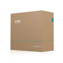 Caja DeepCool CC560 - Para Mini-ITX / Mico-ATX / ATX, conectores 1x USB 3.0, 1x USB 2.0, vidrio templado, 3x abanico de 120mm Frontal, 1x abanico de 120mm Trasero, color negro. R-CC560-BKGAA4-G-1