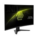Monitor Curvo Gaming MSI - 32", VA, 1920 x 1080 (Full HD), 250 Hz (OC), 1 ms, 16:9, 3500:1, Adaptive-Sync, DisplayPort, HDMI, Negro. MAG 32C6X